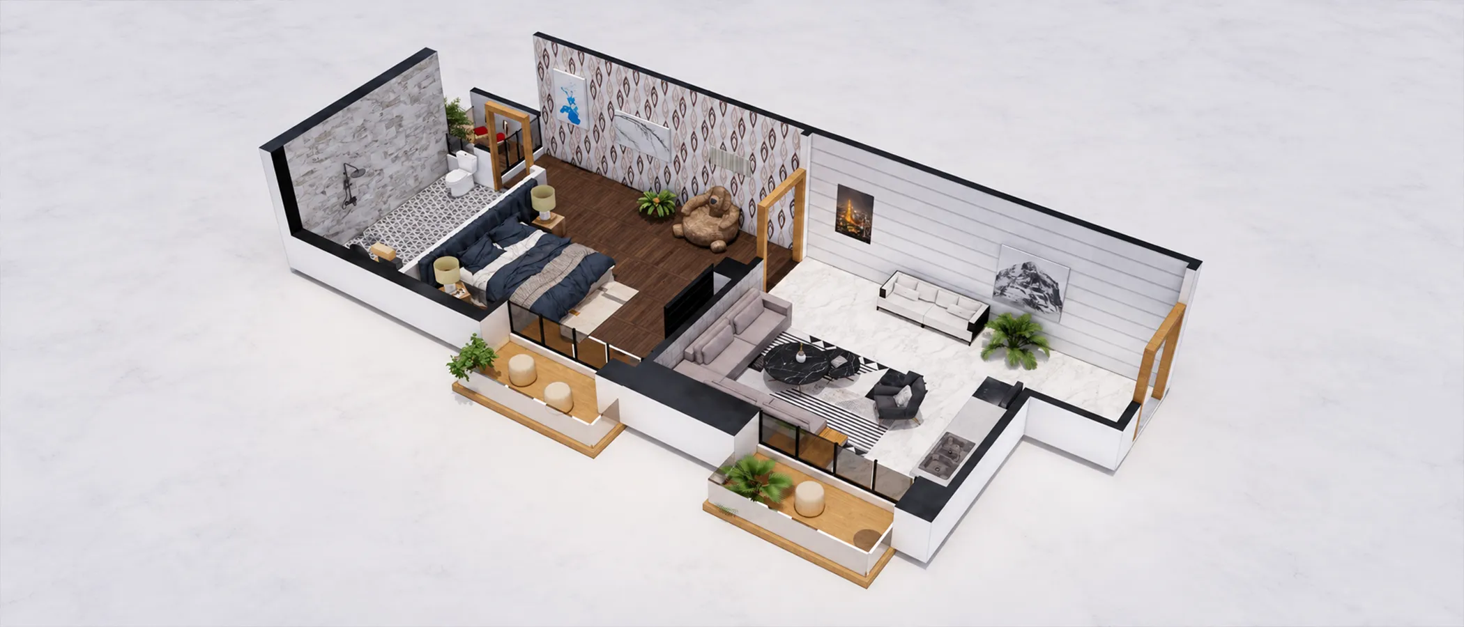 Featured Monarch Pixel architectural visualization 5
